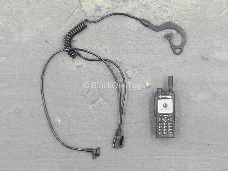 Load image into Gallery viewer, SWAT Blue Steel Commandos - Black Radio w/Headset
