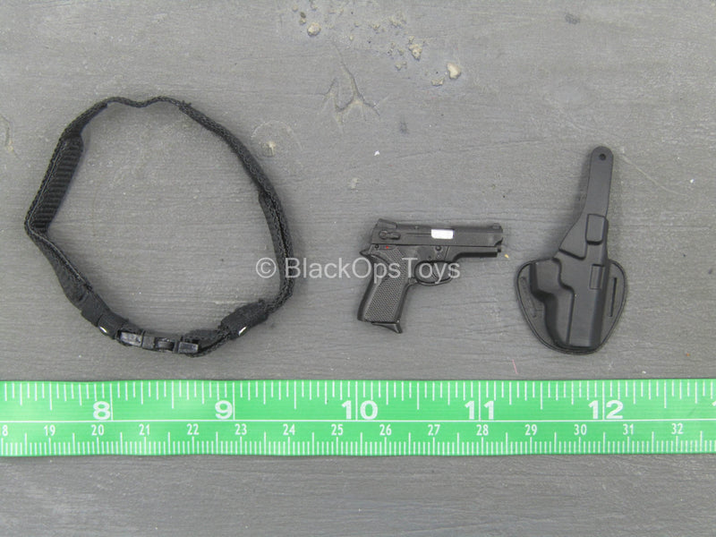 Load image into Gallery viewer, Speed - LAPD SWAT - Compact SW 6904 Pistol w/Belt &amp; Holster
