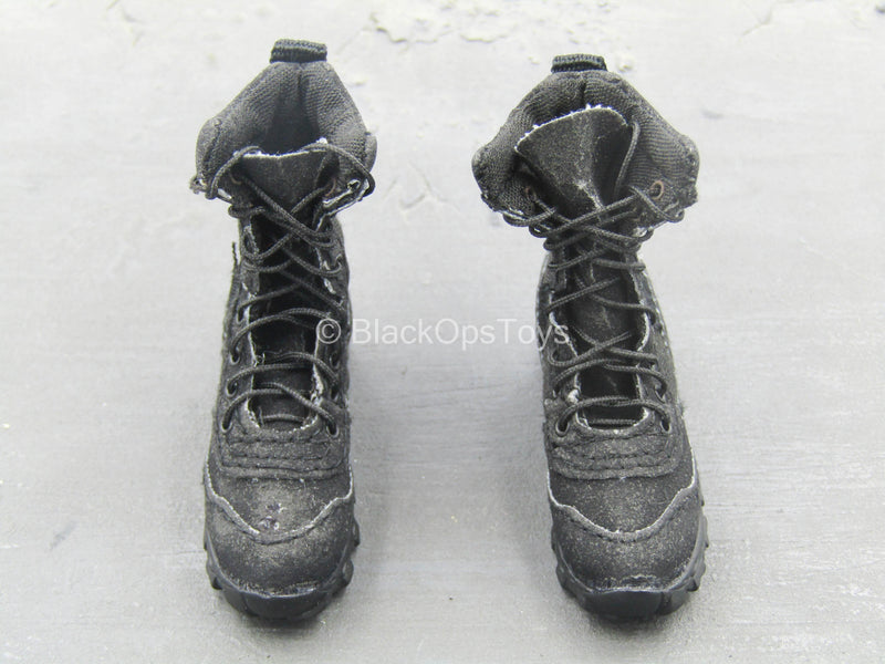 Load image into Gallery viewer, Combat Uniform - Black Combat Boots (Foot Type)
