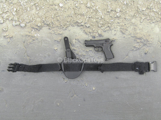Speed - LAPD SWAT - Compact SW 6904 Pistol w/Belt & Holster