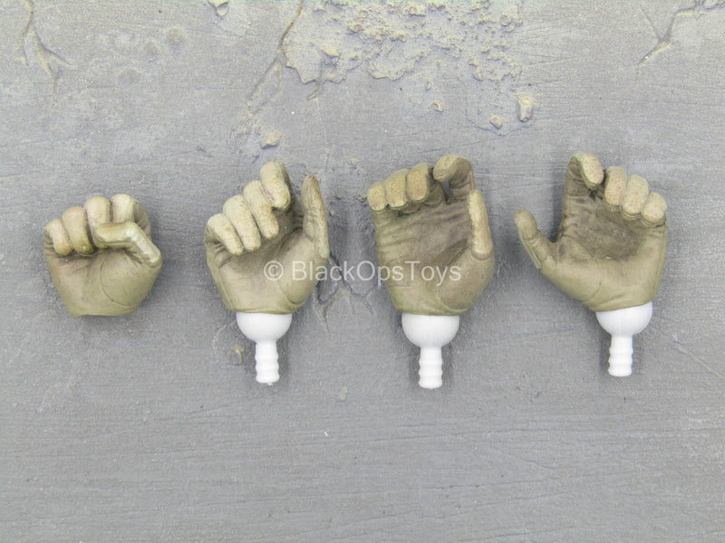 Load image into Gallery viewer, Star Wars - Boba Fett - Grey Gloved Hand Set (x4 Type 2)
