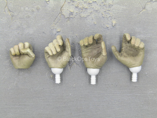 Star Wars - Boba Fett - Grey Gloved Hand Set (x4 Type 2)