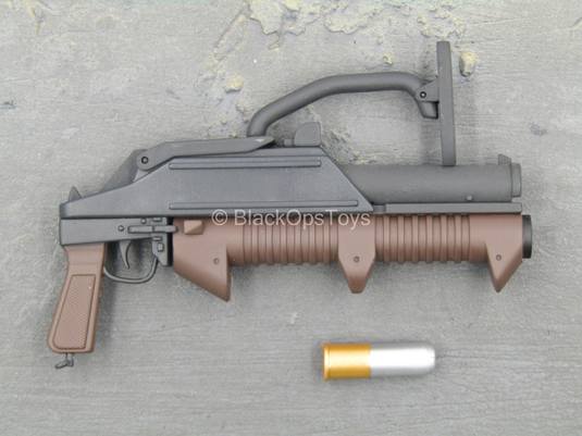 WWC - Black & Brown GM94 Grenade Launcher - MINT IN BOX