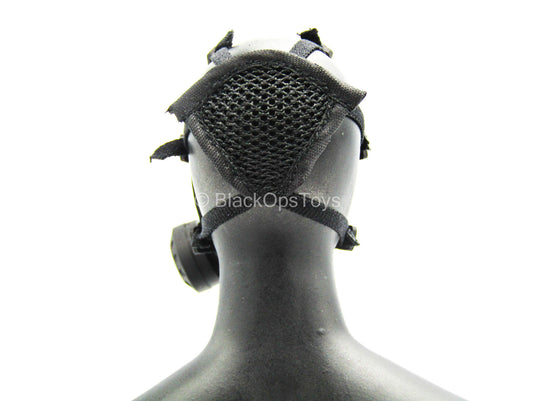 Grim Reaper - Black Gas Mask w/Broken Lens