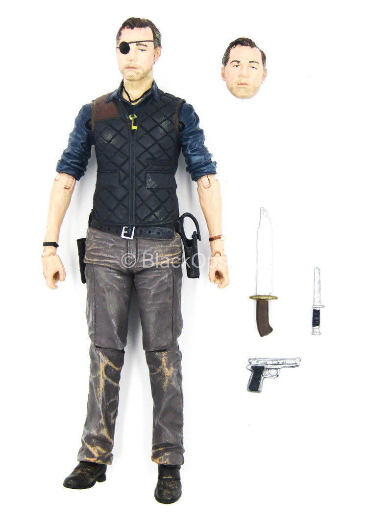 Load image into Gallery viewer, 5 INCH SCALE - TWD - The Governor w/Survival Gear Set
