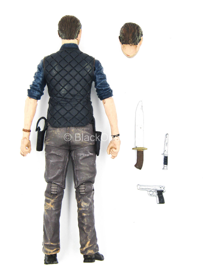 Load image into Gallery viewer, 5 INCH SCALE - TWD - The Governor w/Survival Gear Set
