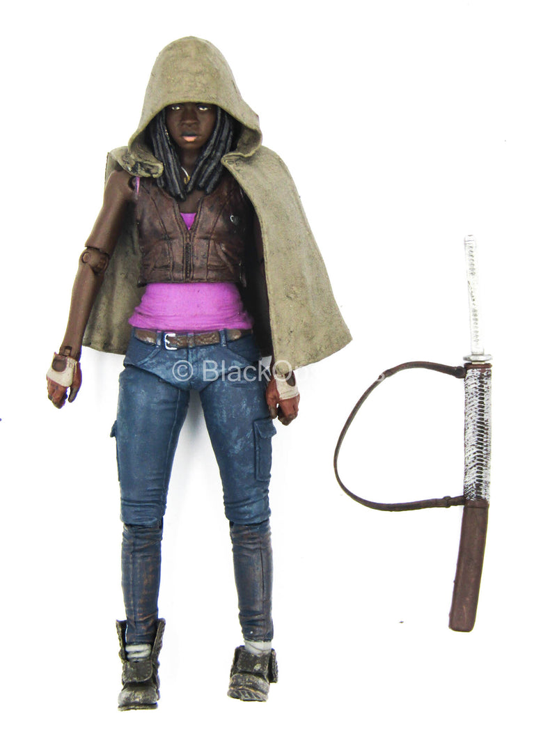 Load image into Gallery viewer, 5 INCH SCALE - TWD - Michonne w/Survival Gear Set
