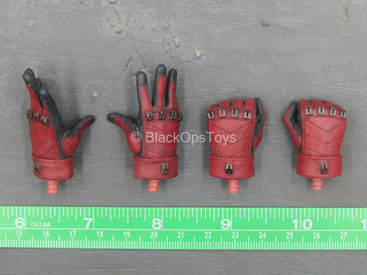 Daredevil - Black & Red Gloved Hand Set (x4) Type 1