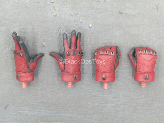 Daredevil - Black & Red Gloved Hand Set (x4) Type 1