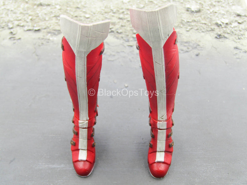 Load image into Gallery viewer, Justice League - Concept Wonder Woman - Red Boots (Peg Type)
