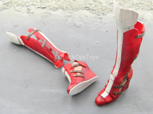 Justice League - Concept Wonder Woman - Red Boots (Peg Type)