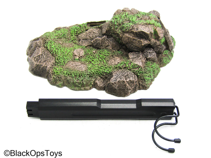 Load image into Gallery viewer, Star Wars Boba Fett - Base Grass Figure Diorama Stand (Type 2)
