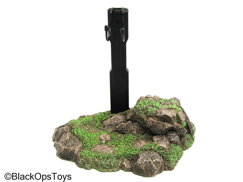 Load image into Gallery viewer, Star Wars Boba Fett - Base Grass Figure Diorama Stand (Type 2)
