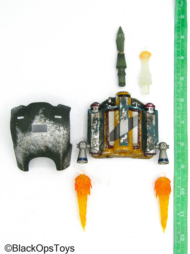 Load image into Gallery viewer, Star Wars Boba Fett - Z-6 Magnetic Jetpack w/Flames &amp; Rocket FX
