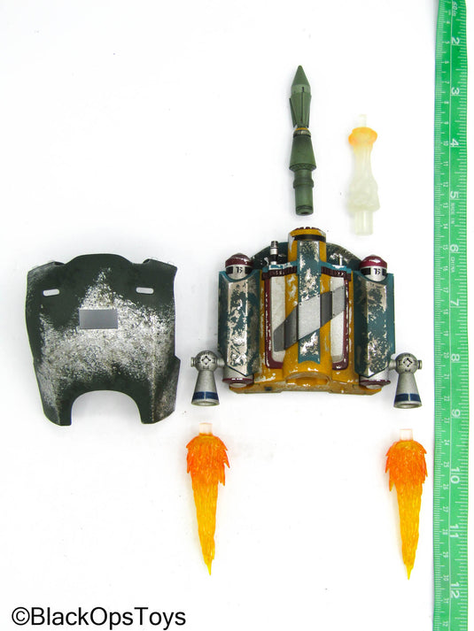 Star Wars Boba Fett - Z-6 Magnetic Jetpack w/Flames & Rocket FX