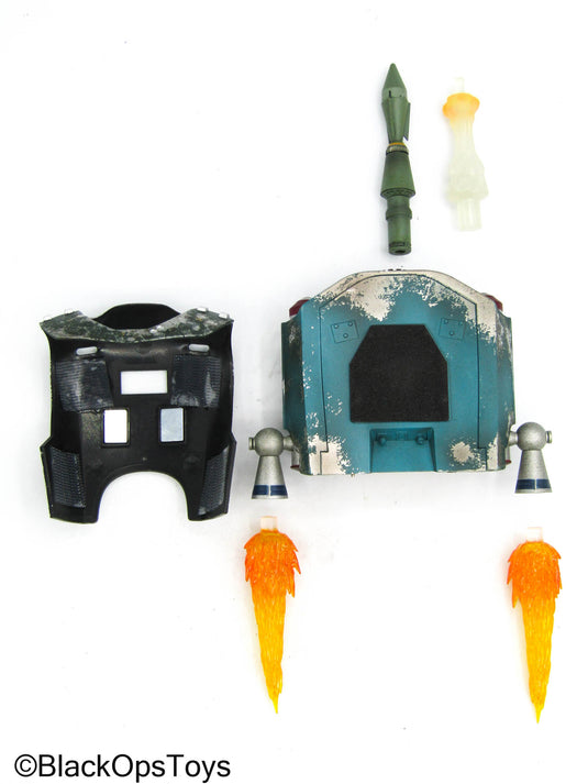 Star Wars Boba Fett - Z-6 Magnetic Jetpack w/Flames & Rocket FX