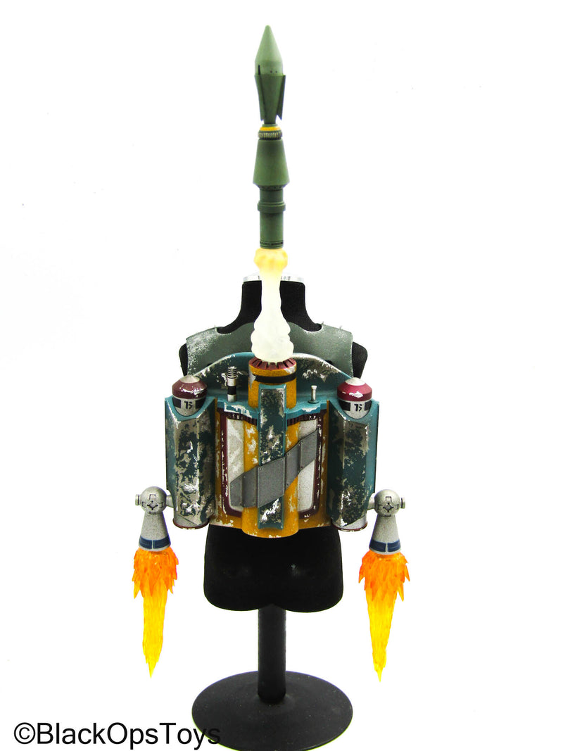 Load image into Gallery viewer, Star Wars Boba Fett - Z-6 Magnetic Jetpack w/Flames &amp; Rocket FX
