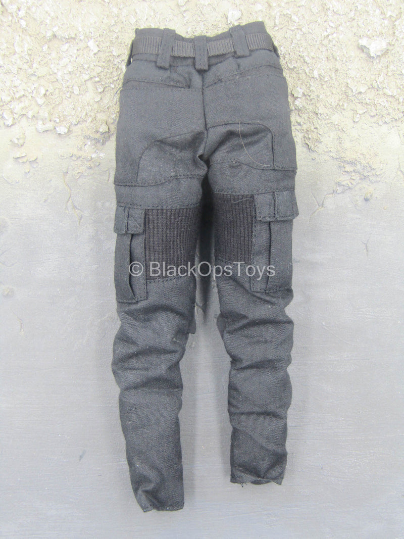 Load image into Gallery viewer, The Punisher - Black Combat Pants
