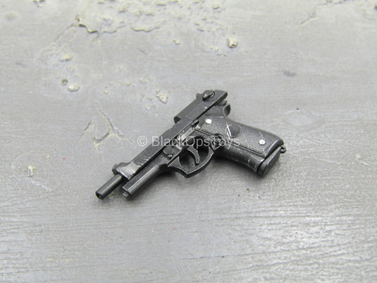 GI Joe - Snake Eyes - Black Combat Pants w/Drop Leg Holster & Pistol