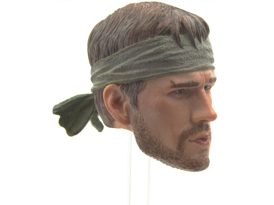 GI JOE - Lt. Falcon - Male Head Sculpt w/Bandana