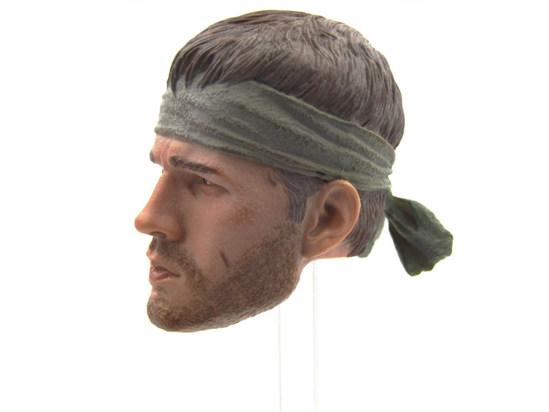 Load image into Gallery viewer, GI JOE - Lt. Falcon - Male Head Sculpt w/Bandana
