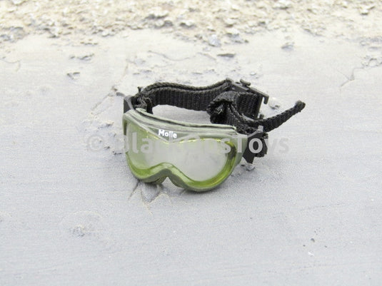French Airborne BRUNO - Green Bolle Goggles