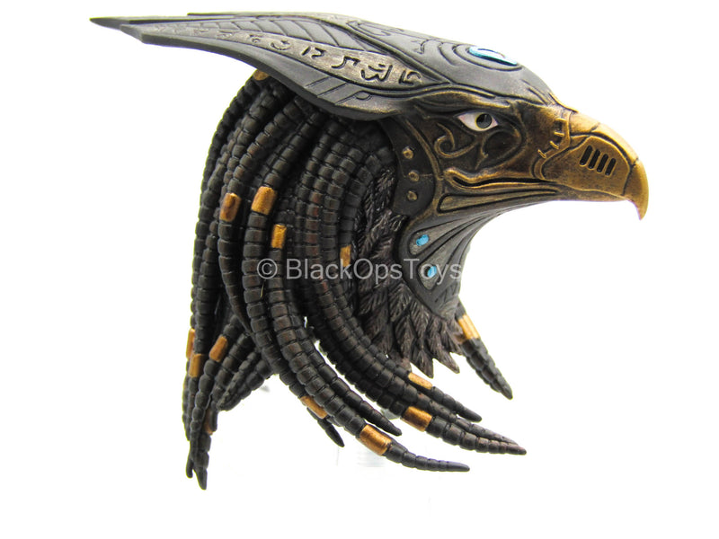 Load image into Gallery viewer, Horus Guardian of Pharaoh - Golden - Falcon Head Sculpt
