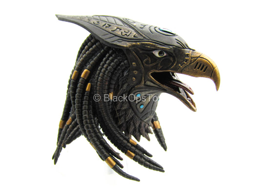 Horus Guardian of Pharaoh - Golden - Falcon Open Mouth Head Sculpt