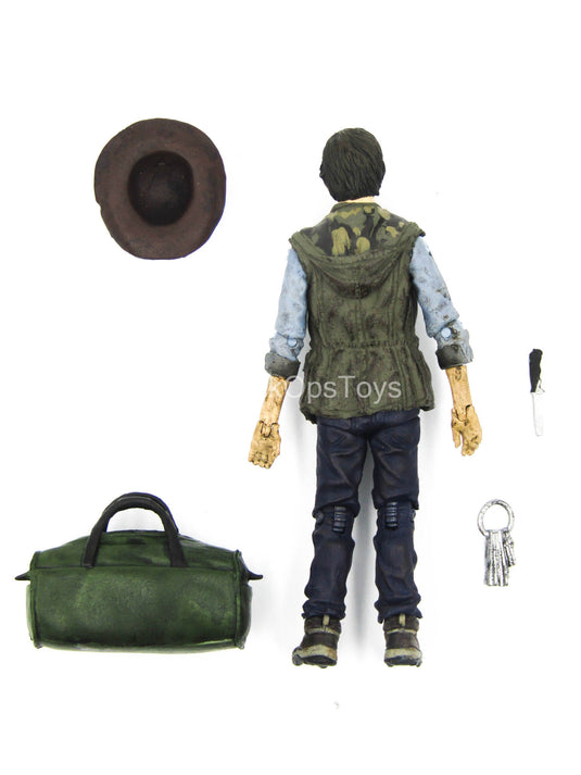 5 INCH SCALE - TWD - Carl Grimes w/Survival Gear Set