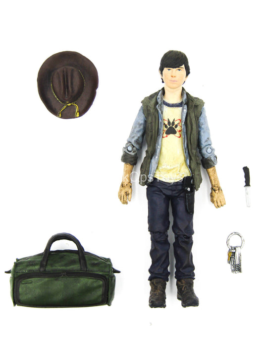 5 INCH SCALE - TWD - Carl Grimes w/Survival Gear Set