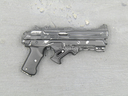 The Punisher - Weathered Futuristic Pistol