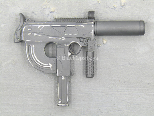 The Punisher - Weathered Sub Machine Gun w/Folding Grip