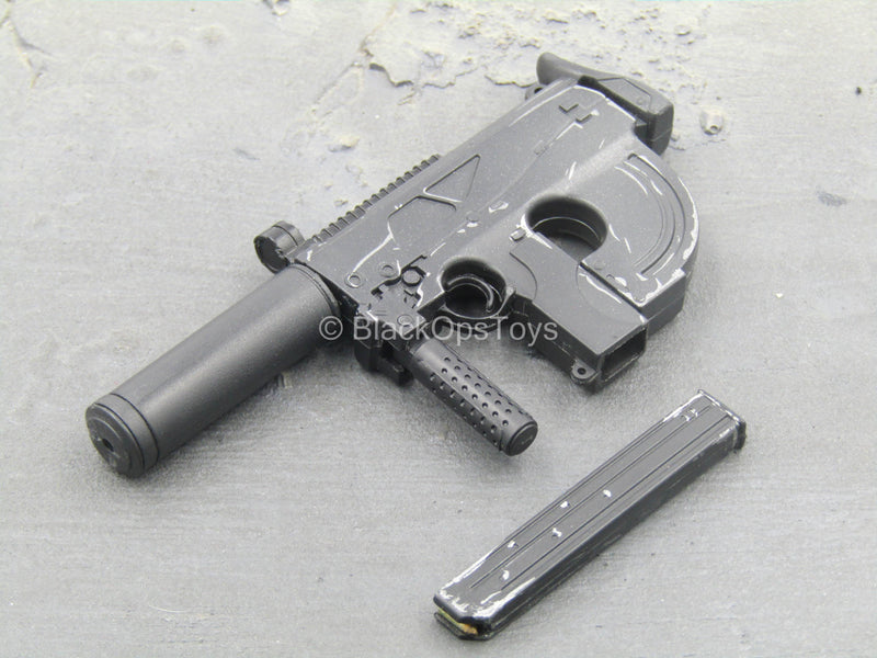 Load image into Gallery viewer, The Punisher - Weathered Sub Machine Gun w/Folding Grip
