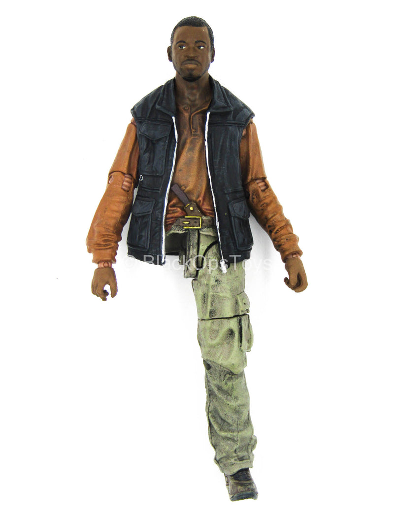 Load image into Gallery viewer, 5 INCH SCALE - TWD - Bob Stookey (Damaged) w/Survival Gear Set
