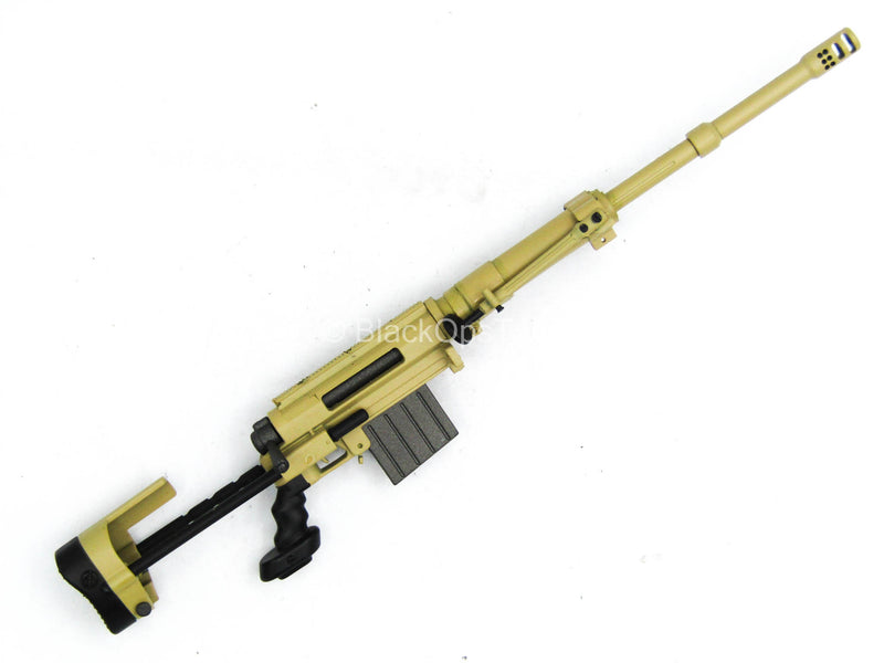 Load image into Gallery viewer, Weapons Collection - Tan Intervention Sniper Rifle
