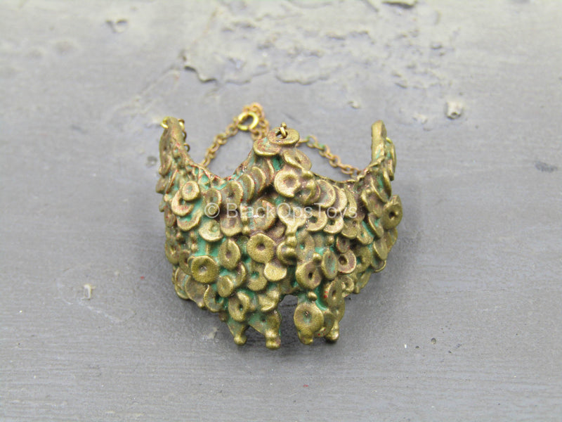 Load image into Gallery viewer, The Zombie - Metal Gold Like Face Mask
