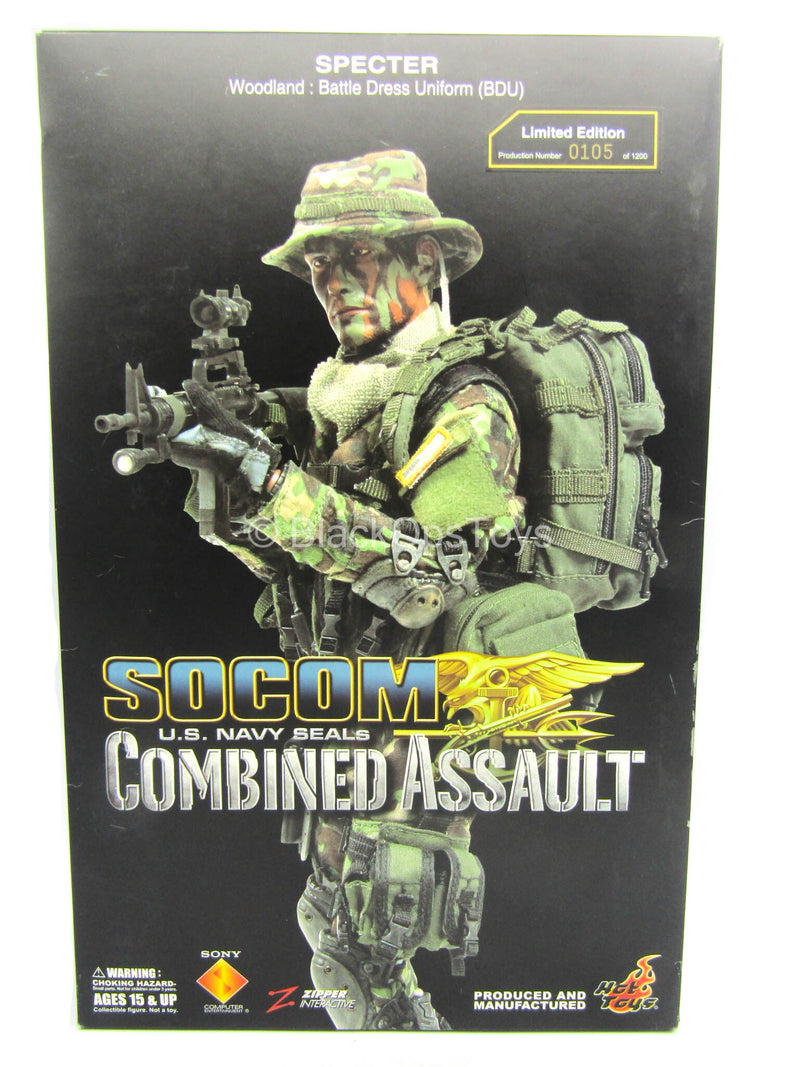 Load image into Gallery viewer, Limited Edition SOCOM US Navy Seal Commander Specter #058 - MINT IN BOX
