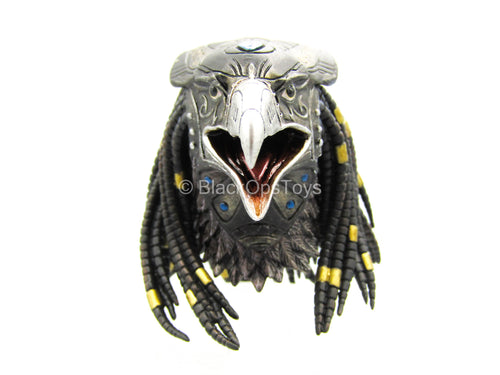 Horus Guardian of Pharaoh - Silver - Falcon Open Mouth Head Sculpt