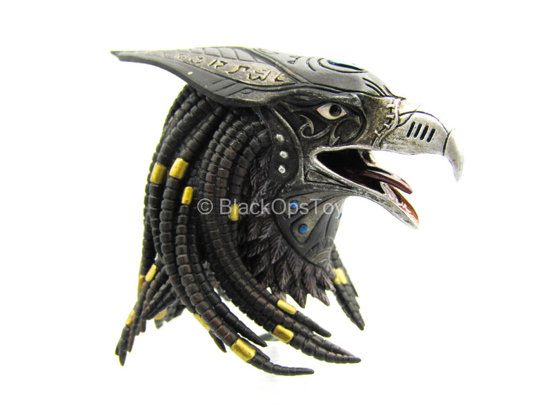 Load image into Gallery viewer, Horus Guardian of Pharaoh - Silver - Falcon Open Mouth Head Sculpt
