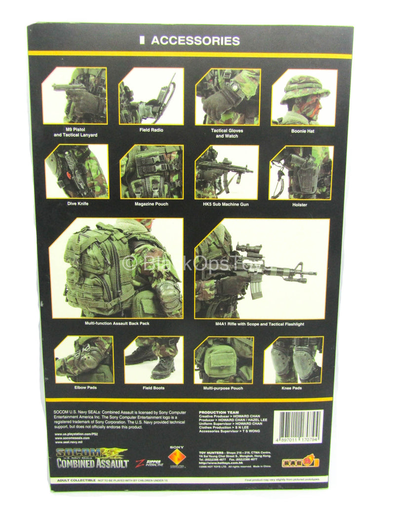Load image into Gallery viewer, Limited Edition SOCOM US Navy Seal Commander Specter #058 - MINT IN BOX
