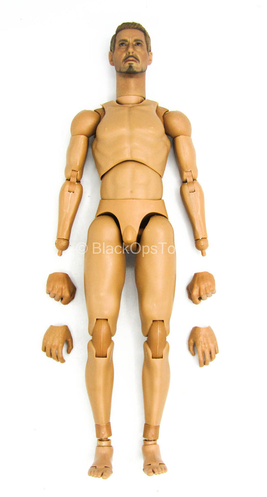 Tony Stark SHIELD Disguise - Male Base Body w/Head Sculpt