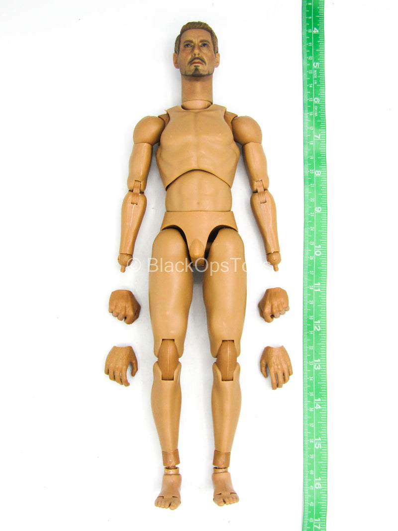 Load image into Gallery viewer, Tony Stark SHIELD Disguise - Male Base Body w/Head Sculpt
