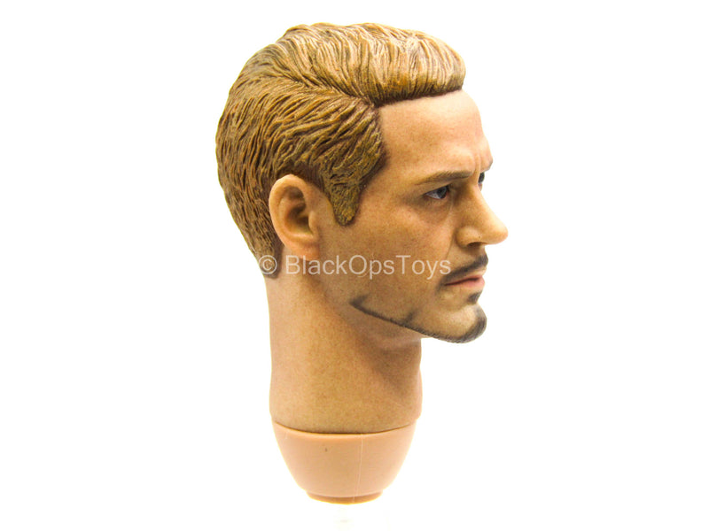 Load image into Gallery viewer, Tony Stark SHIELD Disguise - Male Head Sculpt
