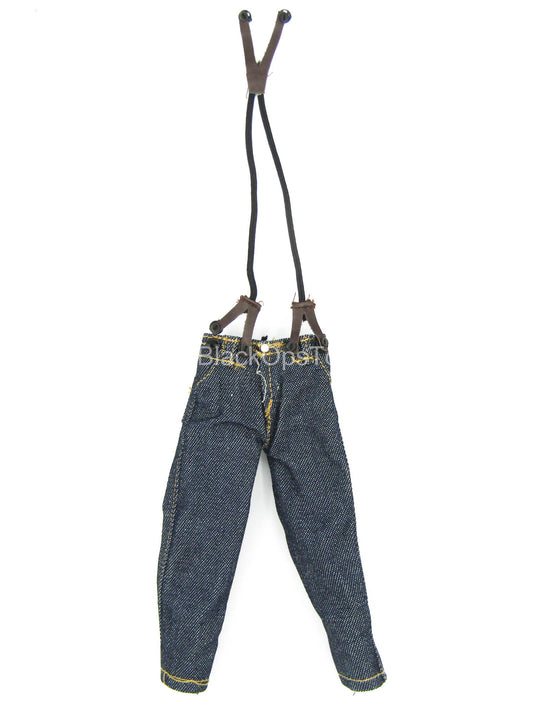 Blue Pants w/Suspenders