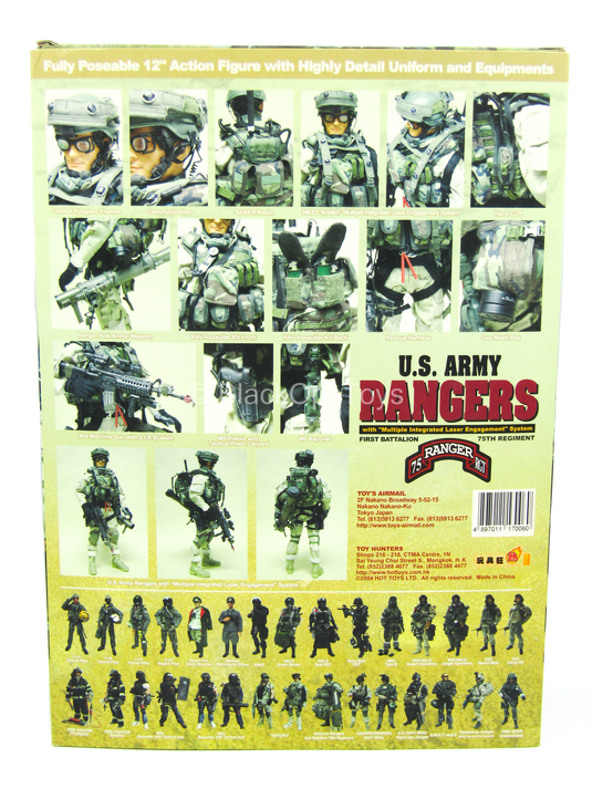 US Army Rangers 75th Regiment w/MILES System - MINT IN BOX