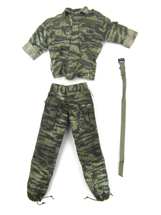 GI JOE - Lt. Falcon - Tiger Stripe Camo Uniform Set
