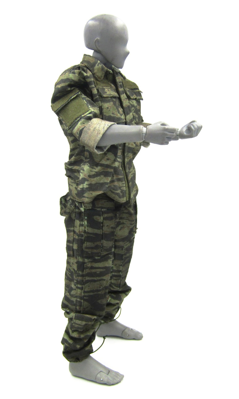 Load image into Gallery viewer, GI JOE - Lt. Falcon - Tiger Stripe Camo Uniform Set
