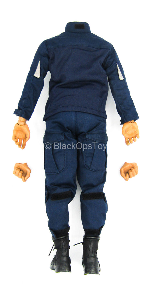 Tony Stark SHIELD Disguise - Male Dressed Body w/Blue SHIELD Uniform