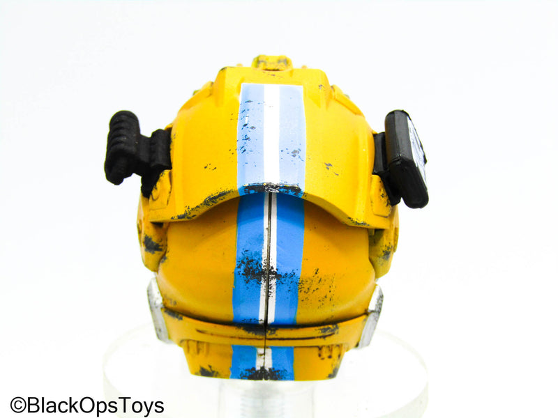 Load image into Gallery viewer, Private 1st Class Mike Winter - Light Up Yellow Helmet w/Faceplate
