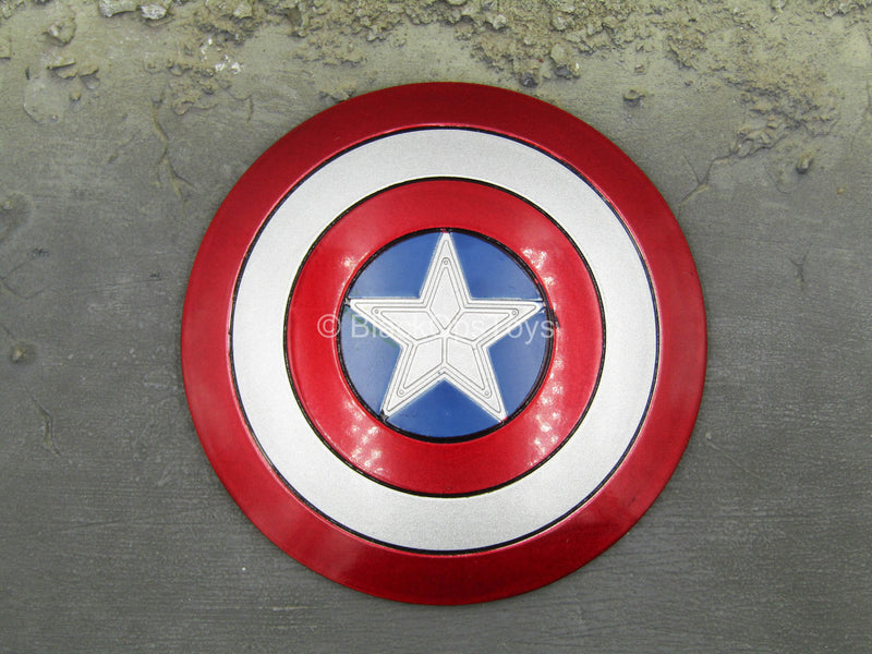 Load image into Gallery viewer, Captain America Camouflage Ver. - Metal Shield w/Straps
